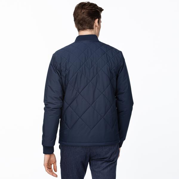 Lacoste Knit Men's Quilted Zippered