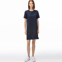 Lacoste dresss women with short sleeves and round neckline57G