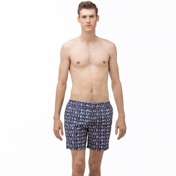 Lacoste Men's Graphic Swimming Shorts