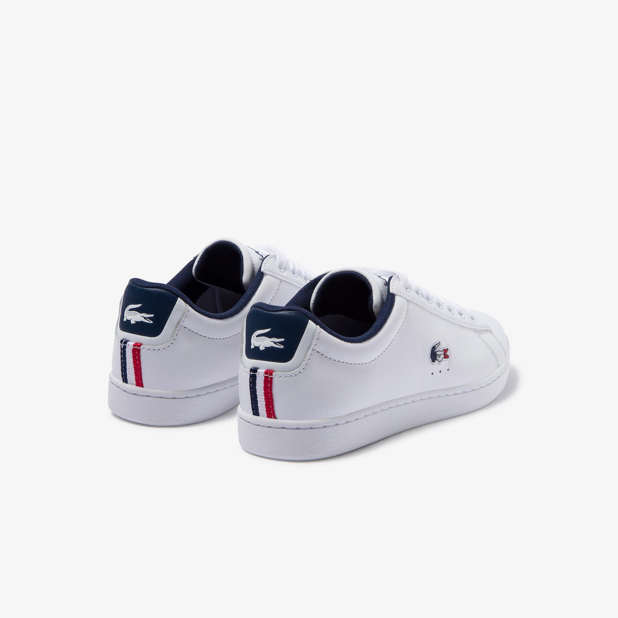 Lacoste Women's Carnaby Evo Tricolore Leather and Synthetic Trainers
