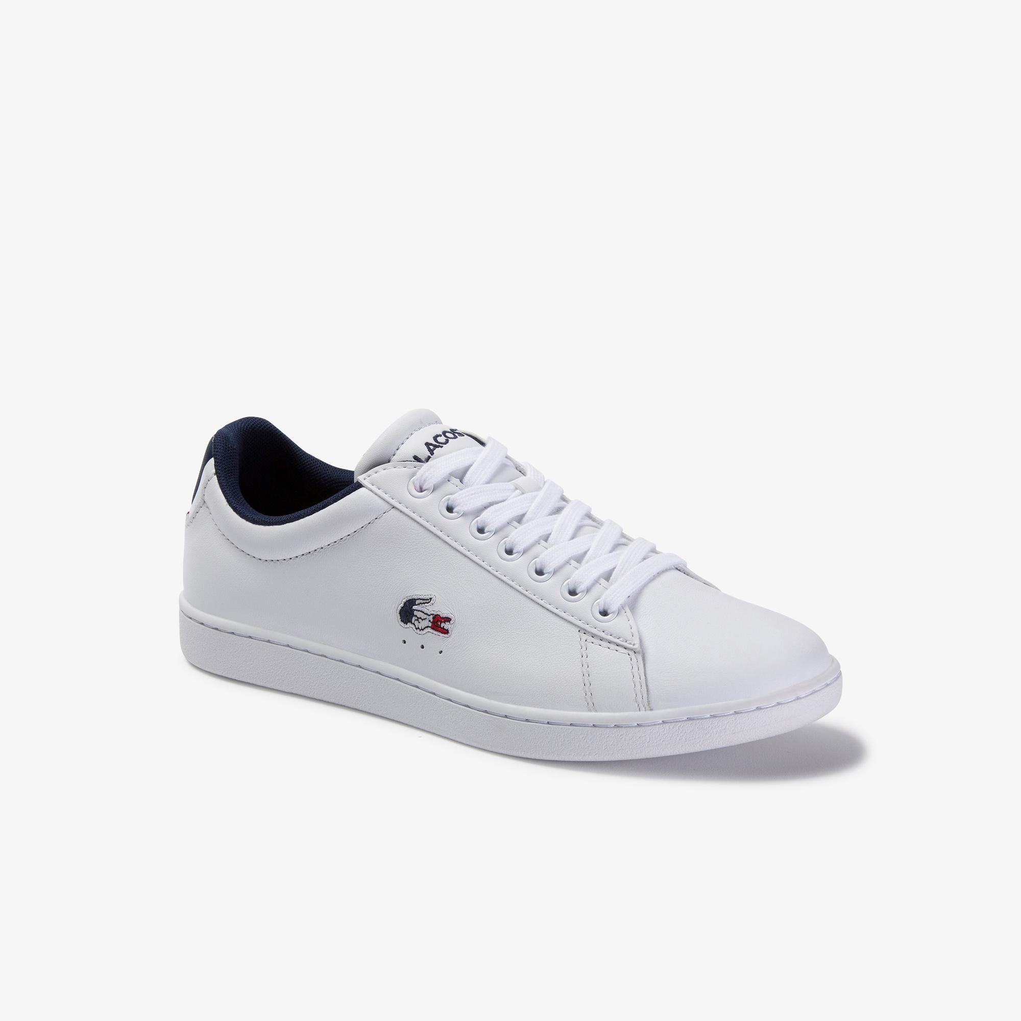 Lacoste Women's Carnaby Evo Tricolore Leather and Synthetic Trainers