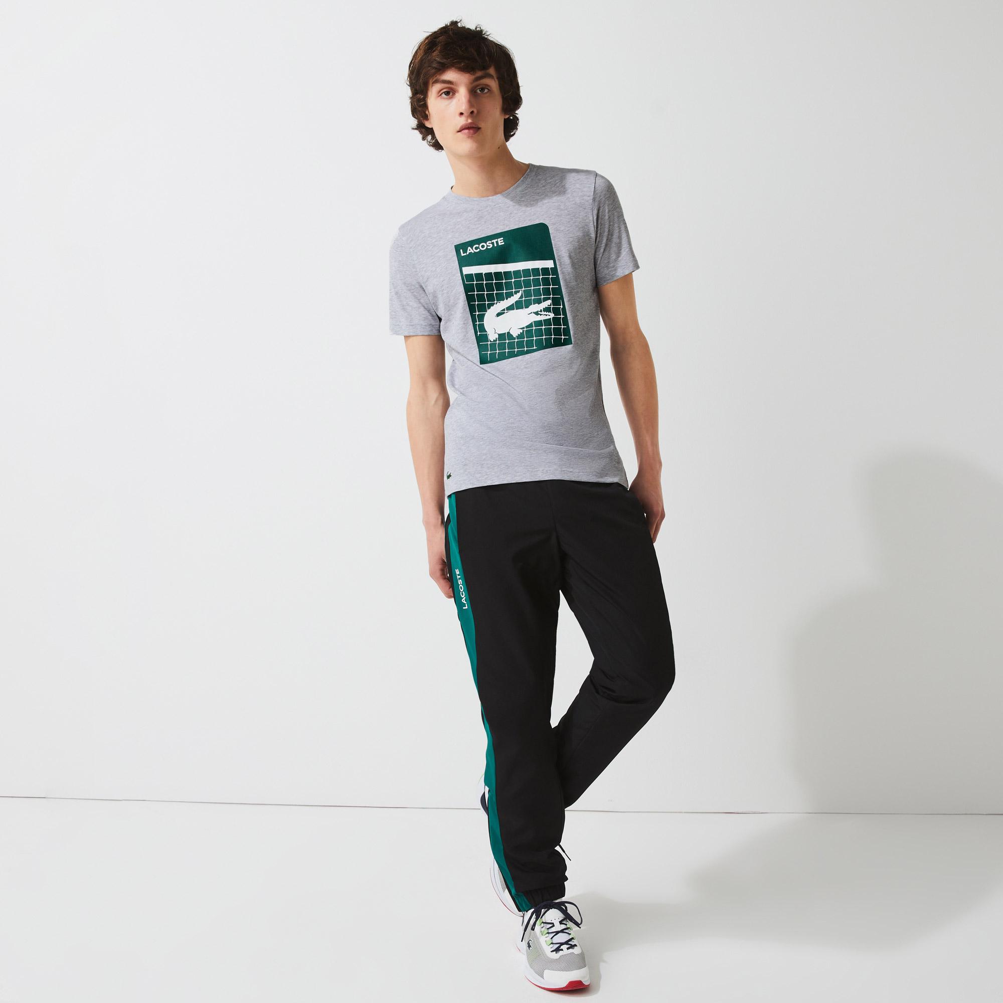 Lacoste SPORT Men’s 3D Print Breathable T-shirt