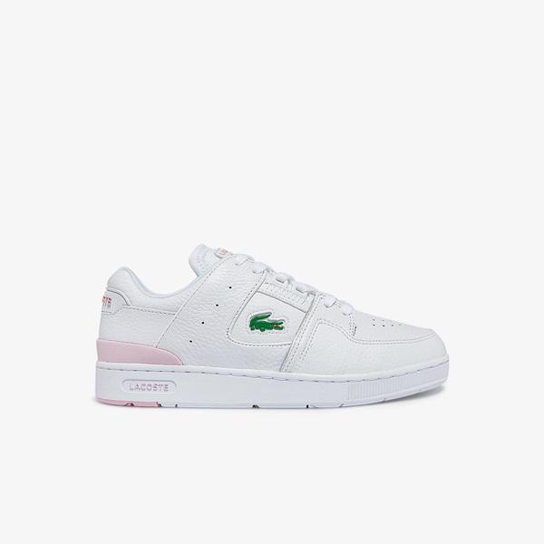 Lacoste Women's Court Cage Leather and Synthetic Trainers