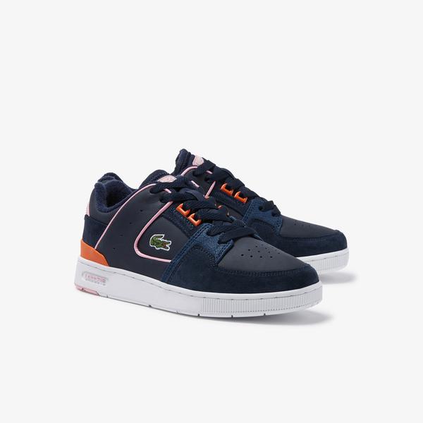Lacoste Women's Court Cage Leather Trainers