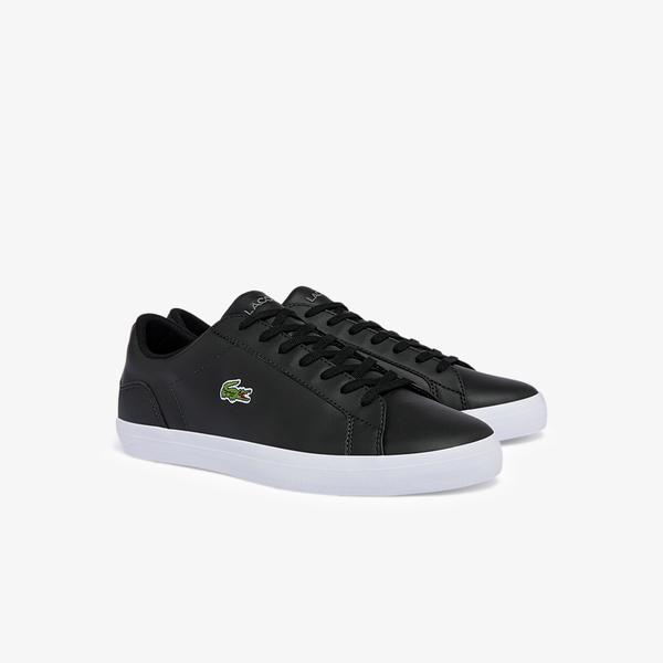 Lacoste Men's Lerond Leather and Synthetic Trainers