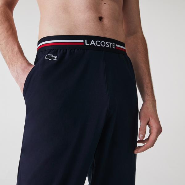 Lacoste Jersey Pyjama Lounge Pant With Three-Tone Waistband