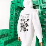 Lacoste Women's  L!VE x Minecraft Organic Fleece Hoodie Dress