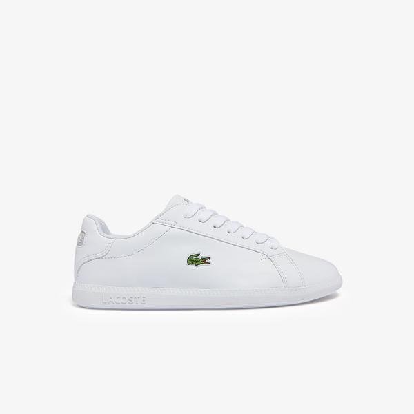 Lacoste Women's Graduate BL Leather and Synthetic Trainers