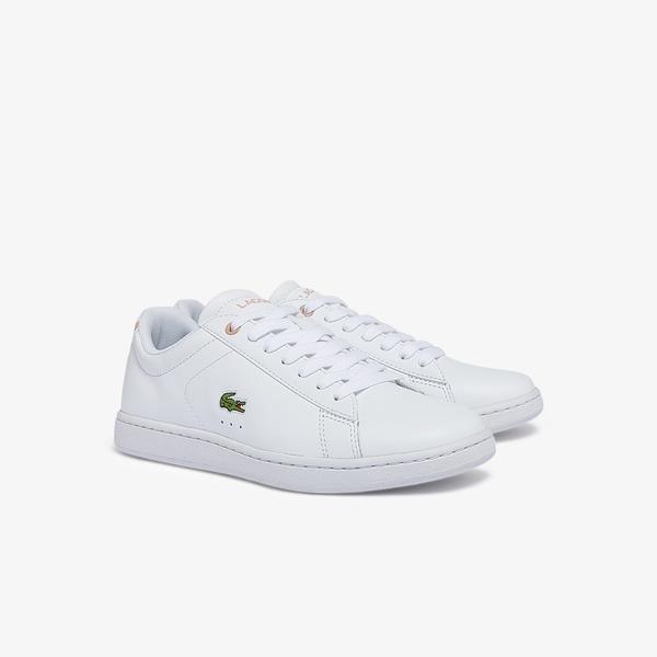Lacoste Women's Carnaby Evo BL Leather and Synthetic Trainers