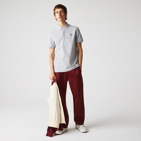 Lacoste Men's  Paris Polo Shirt Regular Fit Stretch Cotton Piqué