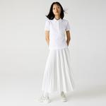 Lacoste Women's  Slim fit Stretch Cotton Piqué Polo Shirt