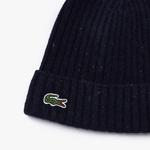 Lacoste Unisex  Speckled Wool Beanie