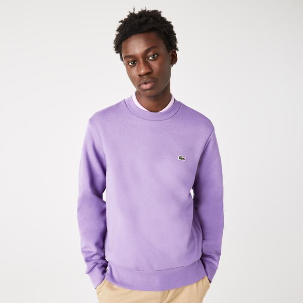 Lacoste Men's  Organic Brushed Cotton Sweatshirt