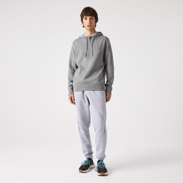 Lacoste Men's  Classic Fit Contrast Interior Hooded Sweater
